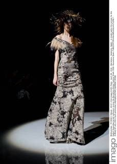 April 28, 2016 - Barcelona, Catalonia, Spain - A model walks the runway for the Isabel Zapardiez bridal collection during the Barcelona Bridal Fashion Week 2016. Barcelona Spain - ZUMAb137