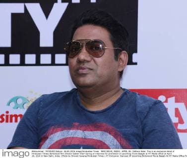 NEW DELHI, INDIA - APRIL 26: (Editors Note: This is an exclusive shoot of Hindustan Times) Bollywood film director Sabbir Khan during an interview for promotion of upcoming movie Baaghi at HT Media office on April 26, 2016 in New Delhi, India. (Photo by Shivam Saxena Hindustan Times ) HT Exclusive: Starcast Of Upcoming Bollywood Movie Baaghi At HT Media Office For Promotions