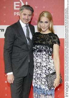 Judith Rakers mit Ehemann Andreas Pfaff bei der Henri Nannen Preis 2016 Verleihung im Curio Haus. Hamburg, 28.04.2016 Foto:xgbrcix xFuturexImage