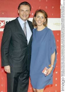 Jonica Jahr-Goedhart mit Ehemann Jan Peter Goedhart bei der Henri Nannen Preis 2016 Verleihung im Curio Haus. Hamburg, 28.04.2016 Foto:xgbrcix xFuturexImage