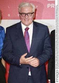 Frank-Walter Steinmeier bei der Henri Nannen Preis 2016 Verleihung im Curio Haus. Hamburg, 28.04.2016 Foto:xgbrcix xFuturexImage