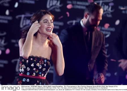 Tini Filmpremiere in Rom Martina Stoessel Roma 29-04-2016 Red Carpet of film Tini - la nuova vita di Violetta Rome 29th April 2016. Tini - The New Life Of Violetta Premiere. Photo SamanthaxZucchi Insidefoto SamanthaxZucchi