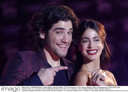 Tini Filmpremiere in Rom Adrian Salzedo, Martina Stoessel Roma 29-04-2016 Red Carpet of film Tini - la nuova vita di Violetta Rome 29th April 2016. Tini - The New Life Of Violetta Premiere. Photo SamanthaxZucchi Insidefoto SamanthaxZucchi