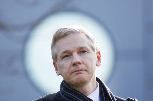 Julian Assange, 50. Geburtstag am 3. Juli Feb. 24, 2011 - London, UK - under license to London News Pictures. 24 02 11 Wikileaks founder Julian Assange on the final day of extradition proceedings against him at Belmarsh Crown Court. The court ruled he should be extradited to face charges in Sweden. Photo credit should read: Olivia Harris London News Pictures  - ZUMAl94_