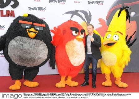 Deutschlandpremiere ANGRY BIRDS Ralf Schmitz bei der Deutschlandpremiere des Animationsfilmes ANGRY BIRDS im CineStar Sony Center in Berlin, 01.05.2016