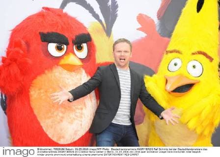 Deutschlandpremiere ANGRY BIRDS Ralf Schmitz bei der Deutschlandpremiere des Animationsfilmes ANGRY BIRDS im CineStar Sony Center in Berlin, 01.05.2016