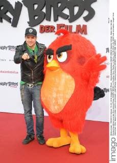 Deutschlandpremiere ANGRY BIRDS Sascha Vollmer, Boss Hoss bei der Deutschlandpremiere des Animationsfilmes ANGRY BIRDS im CineStar Sony Center in Berlin, 01.05.2016