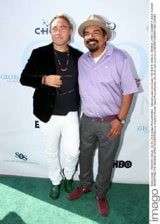 George Lopez and Guest THE NINTH ANNUAL GEORGE LOPEZ CELEBRITY GOLF CLASSIC BENEFITING THE GEORGE LOPEZ FOUNDATION Los Angeles Michael Heart PicturePerfect