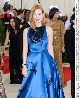 MET Gala 2016 May 2, 2016 - New York, NY, United States - 02 May 2016 - New York, New York- Jessica Chastain. Metropolitan Museum of Art Costume Institute Gala: Manus x Machina: Fashion in the Age of Technology. Photo Credit: Christopher Smith AdMedia New York United States - ZUMAa123