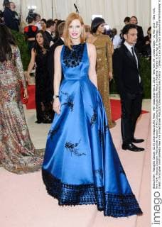 MET Gala 2016 May 2, 2016 - New York, NY, United States - 02 May 2016 - New York, New York- Jessica Chastain. Metropolitan Museum of Art Costume Institute Gala: Manus x Machina: Fashion in the Age of Technology. Photo Credit: Christopher Smith AdMedia New York United States - ZUMAa123