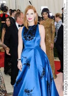 MET Gala 2016 May 2, 2016 - New York, NY, United States - 02 May 2016 - New York, New York- Jessica Chastain. Metropolitan Museum of Art Costume Institute Gala: Manus x Machina: Fashion in the Age of Technology. Photo Credit: Christopher Smith AdMedia New York United States - ZUMAa123