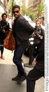 May 2, 2016 - New York, New York, U.S. - Actor MICHAEL B. JORDAN arrives to the Mark Hotel, before he attends the 2016 Costume Institute MET GALA entitled Manus x Machina: Fashion in the Age of Technology. New York U.S. - ZUMAk03_