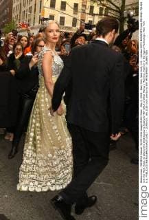 May 2, 2016 - New York, New York, U.S. - Actress KATE BOSWORTH and MICHAEL POLISH exit the Mark Hotel, to attend the 2016 Costume Institute MET GALA entitled Manus x Machina: Fashion in the Age of Technology. New York U.S. - ZUMAk03_