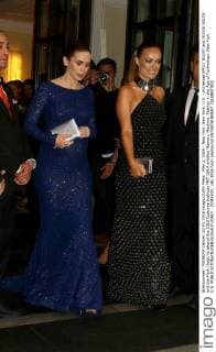 May 2, 2016 - New York, New York, U.S. - Actresses EMILY BLUNT and OLIVIA WILDE exit the Mark Hotel, to attend the 2016 Costume Institute MET GALA entitled Manus x Machina: Fashion in the Age of Technology. New York U.S. - ZUMAk03_