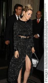 May 2, 2016 - New York, New York, U.S. - Actress KRISTEN STEWART exits the Mark Hotel, to attend the 2016 Costume Institute MET GALA entitled Manus x Machina: Fashion in the Age of Technology. New York U.S. - ZUMAk03_