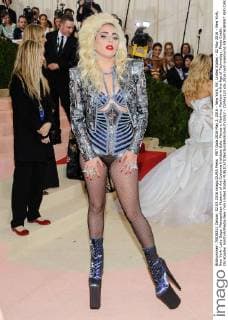 MET Gala 2016 May 2, 2016 - New York, NY, United States - 02 May 2016 - New York, New York- Lady Gaga. Metropolitan Museum of Art Costume Institute Gala: Manus x Machina: Fashion in the Age of Technology. Photo Credit: Christopher Smith AdMedia New York United States - ZUMAa123