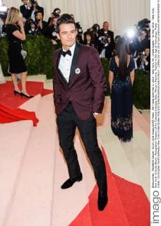 MET Gala 2016 May 2, 2016 - New York, NY, United States - 02 May 2016 - New York, New York- Orlando Bloom. Metropolitan Museum of Art Costume Institute Gala: Manus x Machina: Fashion in the Age of Technology. Photo Credit: Christopher Smith AdMedia New York United States - ZUMAa123