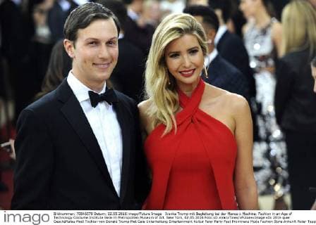 Ivanka Trump mit Begleitung bei der Manus x Machina: Fashion in an Age of Technology Costume Institute Gala im Metropolitan Museum of Art. New York, 02.05.2016 Foto:xD.xVanxTinex xFuturexImage