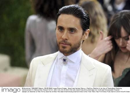 Jared Leto bei der Manus x Machina: Fashion in an Age of Technology Costume Institute Gala im Metropolitan Museum of Art. New York, 02.05.2016 Foto:xD.xVanxTinex xFuturexImage