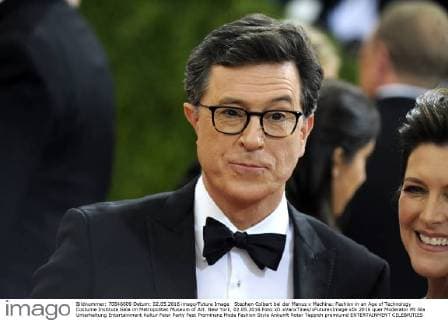 Stephen Colbert bei der Manus x Machina: Fashion in an Age of Technology Costume Institute Gala im Metropolitan Museum of Art. New York, 02.05.2016 Foto:xD.xVanxTinex xFuturexImage