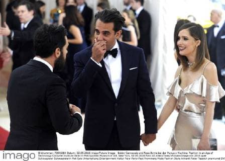 Bobby Cannavale und Rose Byrne bei der Manus x Machina: Fashion in an Age of Technology Costume Institute Gala im Metropolitan Museum of Art. New York, 02.05.2016 Foto:xD.xVanxTinex xFuturexImage