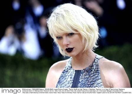 Taylor Swift bei der Manus x Machina: Fashion in an Age of Technology Costume Institute Gala im Metropolitan Museum of Art. New York, 02.05.2016 Foto:xD.xVanxTinex xFuturexImage