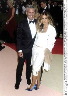 Andy Cohen und Sarah Jessica Parker bei der Manus x Machina: Fashion in an Age of Technology Costume Institute Gala im Metropolitan Museum of Art. New York, 02.05.2016 Foto:xD.xVanxTinex xFuturexImage