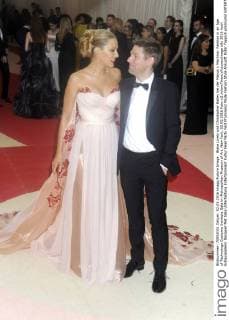 Blake Lively und Christopher Bailey bei der Manus x Machina: Fashion in an Age of Technology Costume Institute Gala im Metropolitan Museum of Art. New York, 02.05.2016 Foto:xD.xVanxTinex xFuturexImage