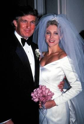 I6730.WEDDING OF DONALD TRUMP AND MARLA MAPLES.12 20 1993. - ZUMAbu2_