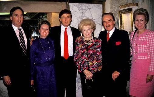 16481.FRED TRUMP AND WIFE WITH SON DONALD TRUMP. 1992 - ZUMAbu2_
