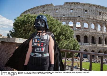 Star Wars Day 2016 - Colosseum, Rome, Italy  Roma