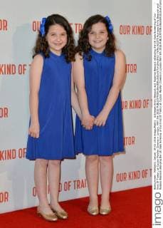 Actresses Emily Beacock and Rosanna Beacock attending the UK Gala Screening of Our Kind Of Traitor, at Curzon Mayfair Cinema in London. MAY 5th 2016  JWNx161270