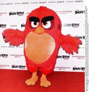 The Angry Birds Movie Gala Screening London, UK . Angry Bird at The Angry Birds Movie Red Carpet Gala Screening at Picturehouse Centra, Shaftesbury Avenue, London on Saturday 7 May 2016 LMK392-60409-080516 