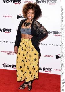 The Angry Birds Movie Gala Screening London, UK . Jade Avia at The Angry Birds Movie Red Carpet Gala Screening at Picturehouse Centra, Shaftesbury Avenue, London on Saturday 7 May 2016 LMK392-60409-080516 