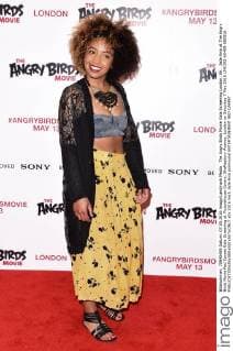 The Angry Birds Movie Gala Screening London, UK . Jade Avia at The Angry Birds Movie Red Carpet Gala Screening at Picturehouse Centra, Shaftesbury Avenue, London on Saturday 7 May 2016 LMK392-60409-080516 