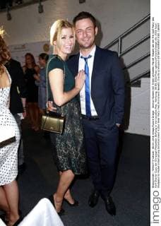 Annica Hansen mit ihrem Verlobten Marcel Riegert bei der Pre Golf Party des Golf Charity Cups der Christoph Metzelder Stiftung in der Location Ree. Hamburg, 08.05.2016 Foto:xgbrcix xFuturexImage
