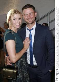 Annica Hansen mit ihrem Verlobten Marcel Riegert bei der Pre Golf Party des Golf Charity Cups der Christoph Metzelder Stiftung in der Location Ree. Hamburg, 08.05.2016 Foto:xgbrcix xFuturexImage