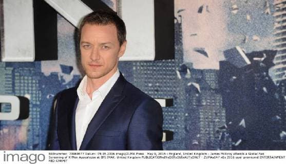 May 9, 2016 - England, United Kingdom - James McAvoy attends a Global Fan Screening of X-Men Apocalypse at BFI IMAX. United Kingdom - ZUMAs147