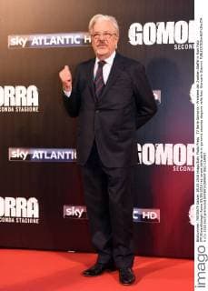 TV Serie Gomorra - Premiere der Zweiten Staffel in Rom Foto IPP GioiaxBotteghi Roma 09 05 2016 red carpet della serie tv gomorra seconda stagione nella foto: Giancarlo Giannini  0