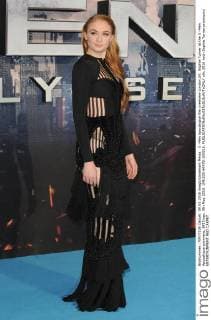 X -Men Apocalypse film premiere London.UK. Sophie Turner at the X -Men Apocalypse premiere, BFI Imax. 9th May 2016. LMK200-60478-100516. 