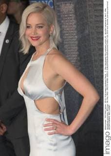 X -Men Apocalypse film premiere London.UK. Jennifer Lawrence at the X -Men Apocalypse premiere, BFI Imax. 9th May 2016. LMK370-60480-100516. 