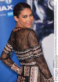 X -Men Apocalypse film premiere London.UK. Alexandra Shipp at the X -Men Apocalypse premiere, BFI Imax. 9th May 2016. LMK370-60480-100516. 