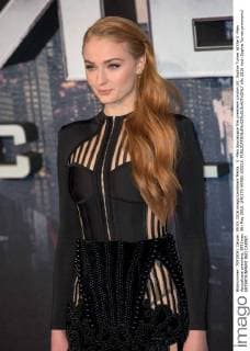 X -Men Apocalypse film premiere London.UK. Sophie Turner at the X -Men Apocalypse premiere, BFI Imax. 9th May 2016. LMK370-60480-100516. 