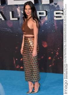 X -Men Apocalypse film premiere London.UK. Olivia Munn at the X -Men Apocalypse premiere, BFI Imax. 9th May 2016. LMK370-60480-100516. 