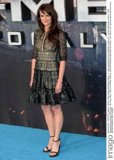 X -Men Apocalypse film premiere London.UK. Caroline Bartczak at the X -Men Apocalypse premiere, BFI Imax. 9th May 2016. LMK370-60480-100516. 
