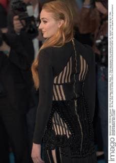 X -Men Apocalypse film premiere London.UK. Sophie Turner at the X -Men Apocalypse premiere, BFI Imax. 9th May 2016. LMK370-60480-100516. 