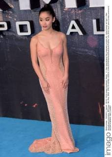 X -Men Apocalypse film premiere London.UK. Lana Condor at the X -Men Apocalypse premiere, BFI Imax. 9th May 2016. LMK370-60480-100516. 