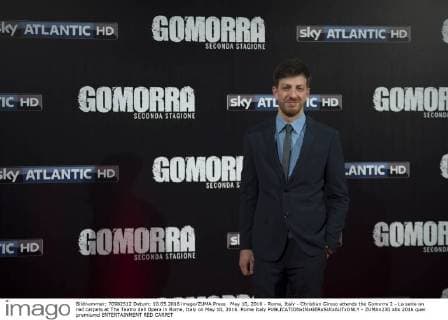 May 10, 2016 - Rome, Italy - Christian Giroso attends the Gomorra 2 - La serie on red carpets at The Teatro dell Opera in Rome, Italy on May 10, 2016. Rome Italy  - ZUMAn230