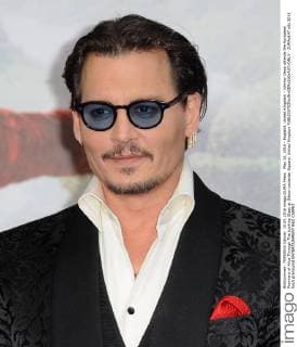 May 10, 2016 - England, United Kingdom - Johnny Depp attends the European Premiere of Alice Through The Looking Glass at Odeon Leciester Square. United Kingdom - ZUMAs147
