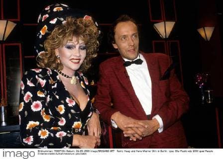 Romy Haag und Hans Werner Olm in Berlin